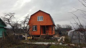 Каркасный дом 6х6