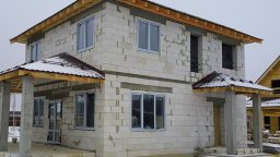 Дом из газобетона 304 кв. под ключ